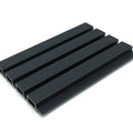 Black Slatted wall panel