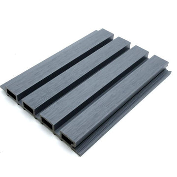 Composite Slatted Wall Cladding Grey downpatrick northern ireland main image