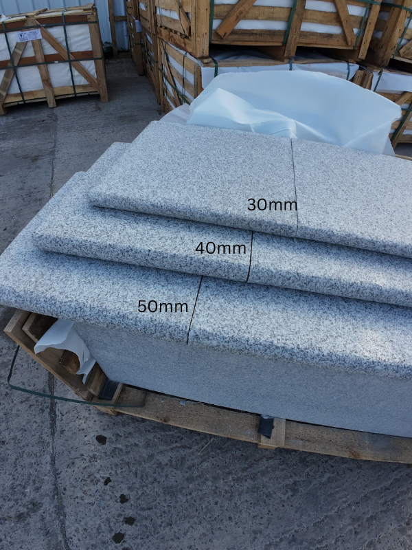 Granite Stair tops natural antislip