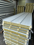 Sandwich panel roof
