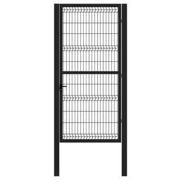 Black garden gate