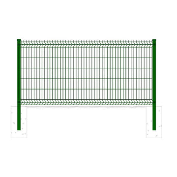 Garden fence metal
